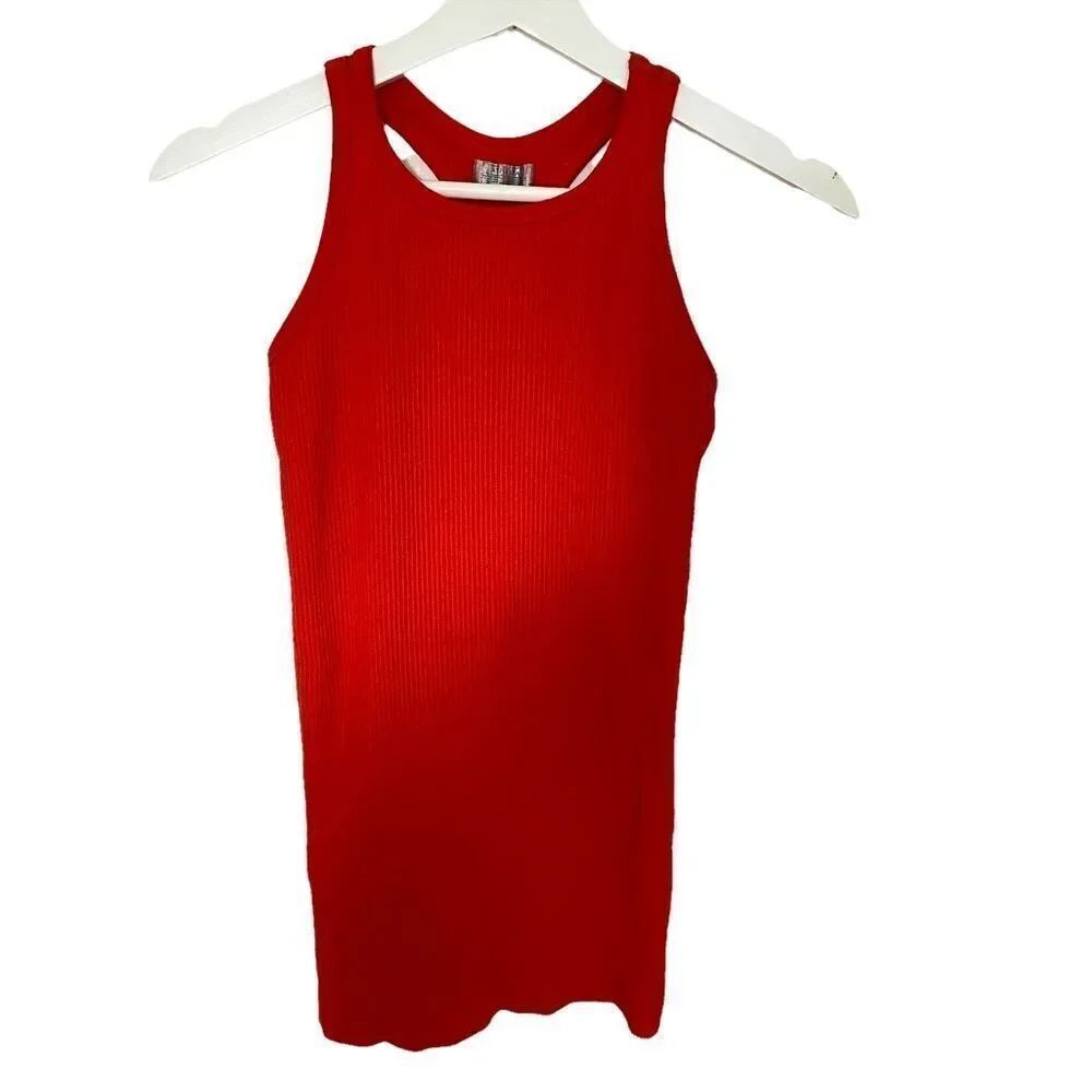 Under Armour rust orange color razor back tank XS